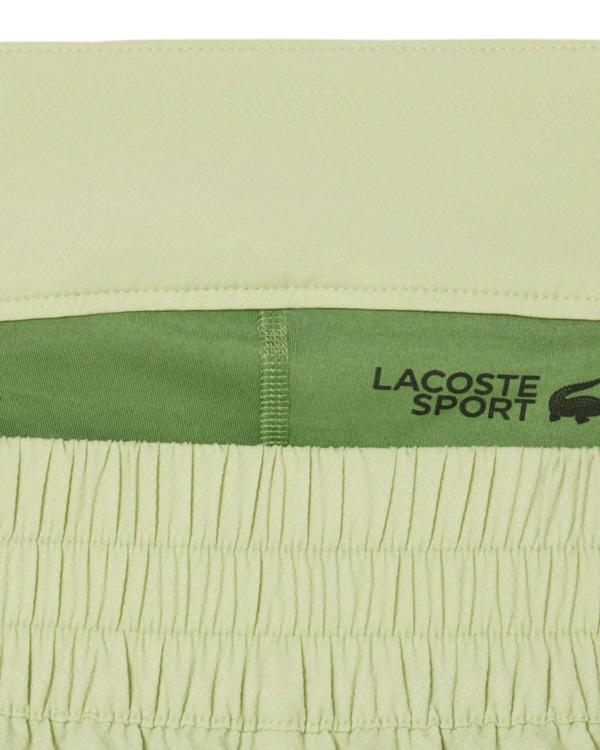 Lacoste Lacoste Womens Players Shorts - Birch/Lamb's Lettuce Shorts