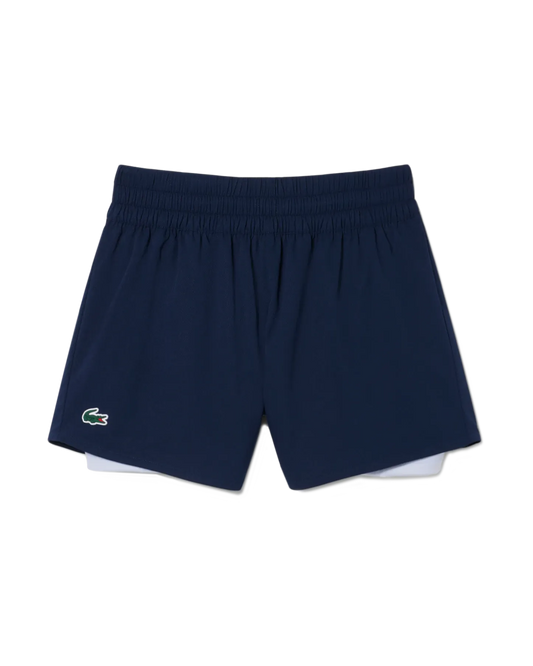 Lacoste Lacoste Womens Players Shorts - Navy/Phoenix Blue Shorts