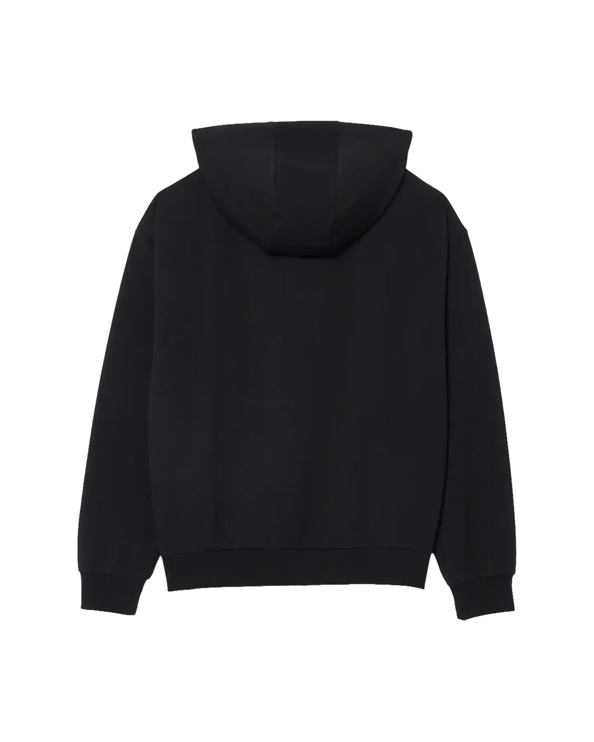 Lacoste x Novak Djokovic联名系列刺绣签名粉丝连帽衫 - 黑色连帽衫