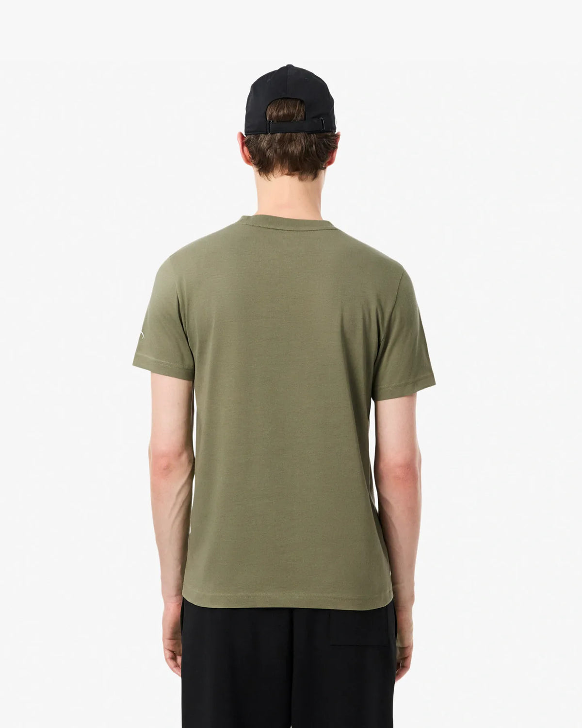 Camiseta Lacoste Lacoste x Novak Djokovic e boné - boné cáqui