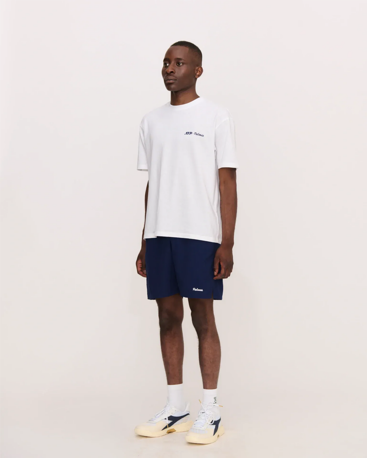 Palmes ATP Palmes Logo T-Shirt - White T-Shirt