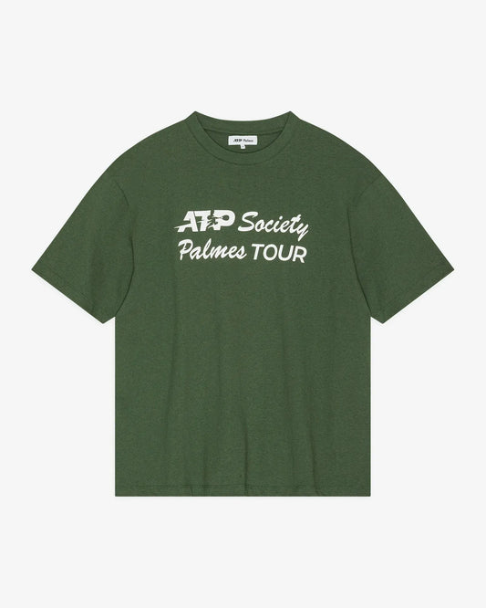 Palmes ATP Palmes Tour T-Shirt - Dark Green T-Shirt